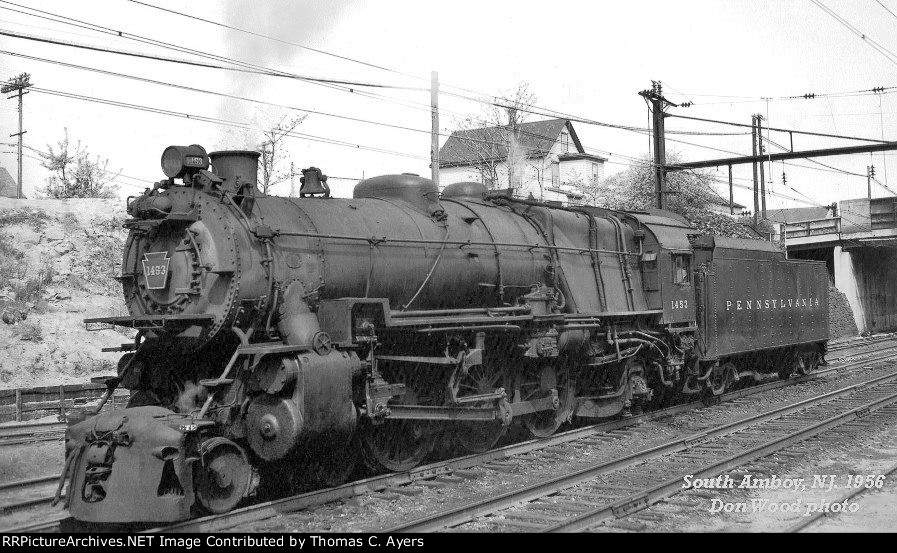 PRR 1453, K-4S, 1956